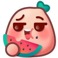 A person is eating watermelon.